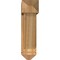 Ekena Millwork Traditional Arts and Crafts Rough Sawn Bracket w/ Offset Brace, Western Red Cedar, 8"W x 30"D x 30"H BKT0806X30X30TRA03RWR - alternate 3